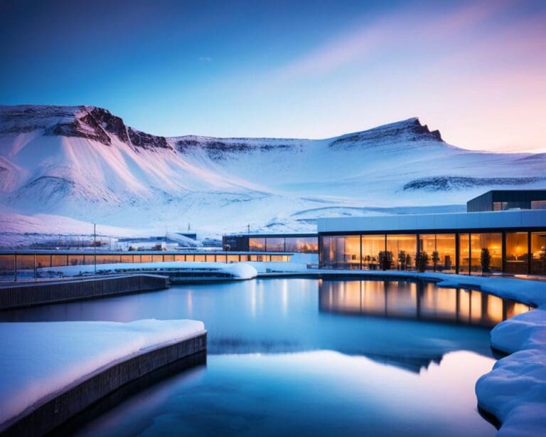 Geniet van de nacht in Reykjavik's geothermische spa