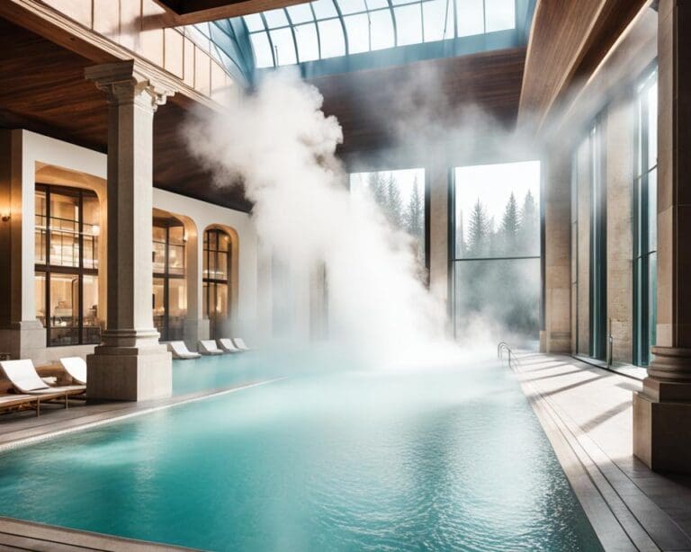 Probeer de thermale baden in Spa, België