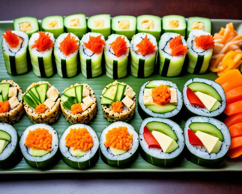 Lekkerste Sushi is Vegatarisch