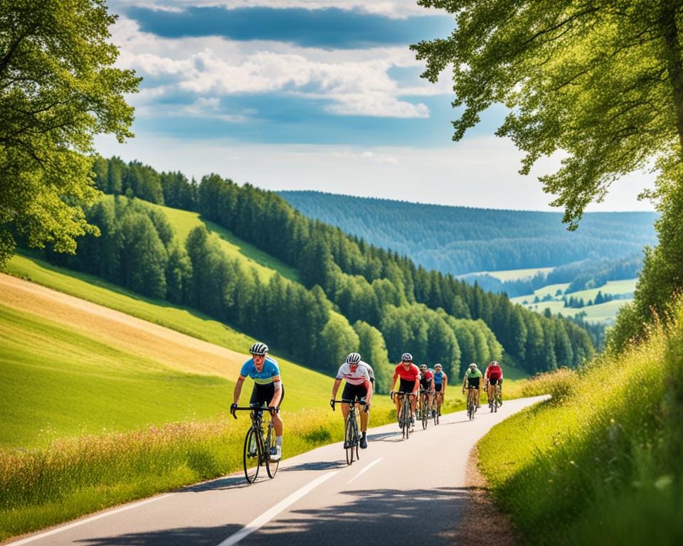 Fietsroutes door het schilderachtige Polen