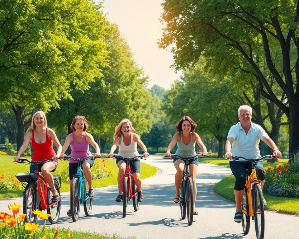 Gezondheidsvoordelen van fietsen