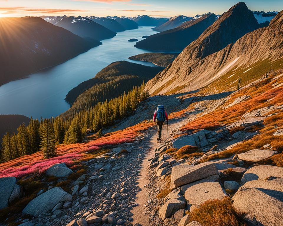 Noorse fjorden wandelroutes