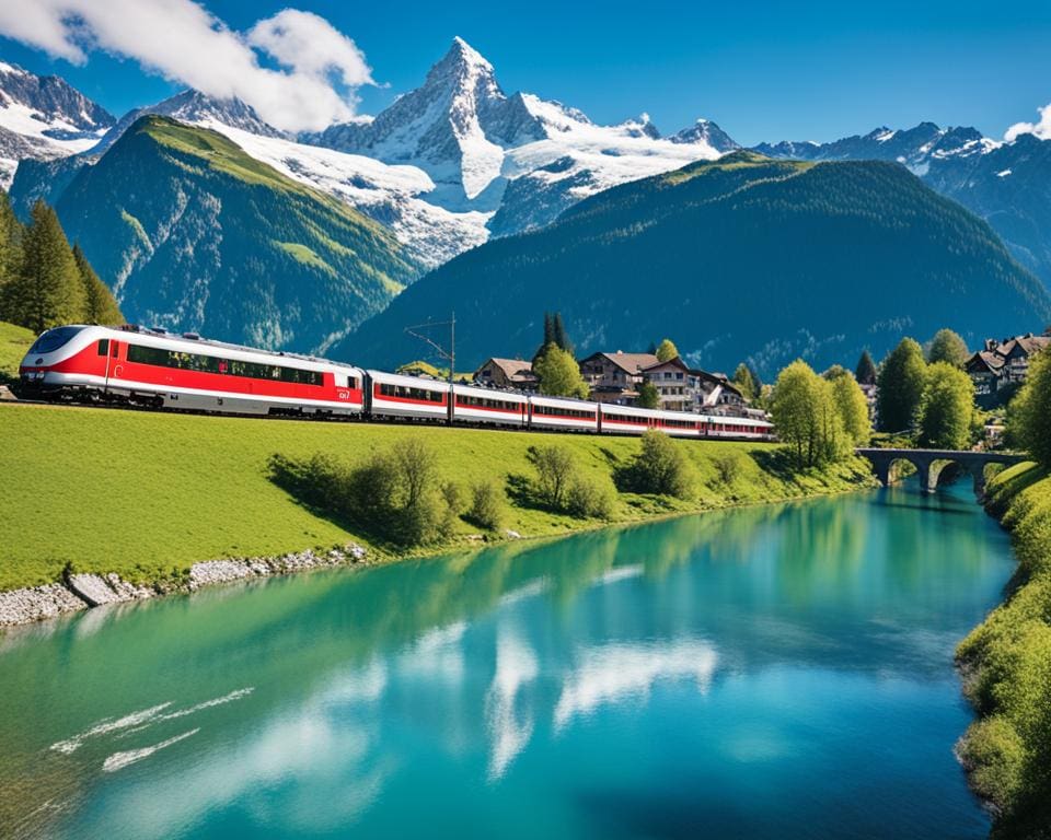 Ontdek de Alpen in Zwitserland per trein