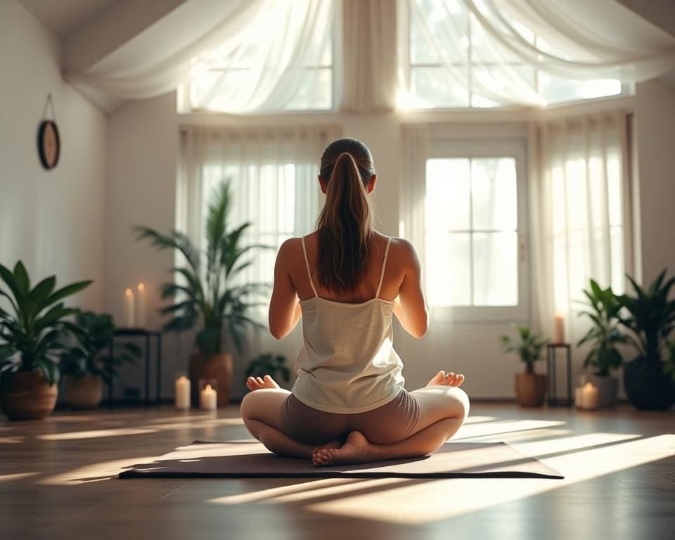 Stress verminderen met yoga