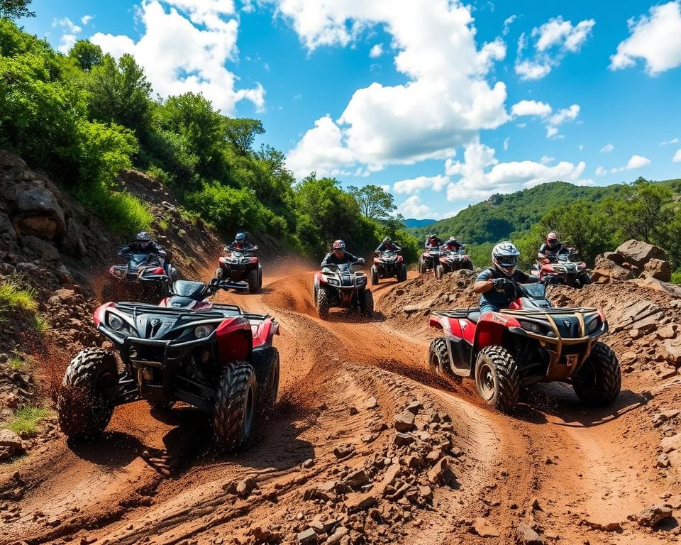 offroad rijden met quads