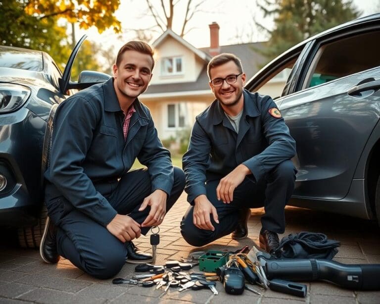 Autosleutel aan Huis nodig