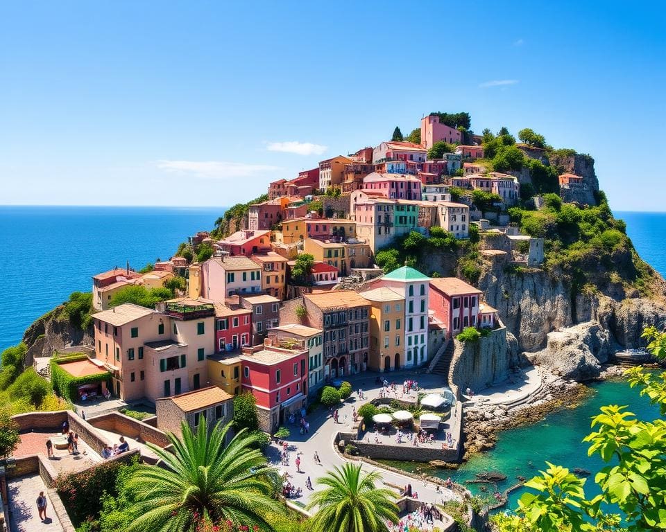 Bezoek de kleurrijke dorpen van Cinque Terre