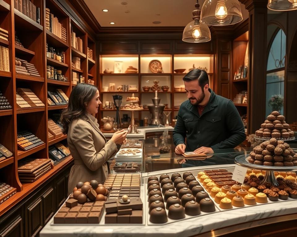 Chocolade proeven in België