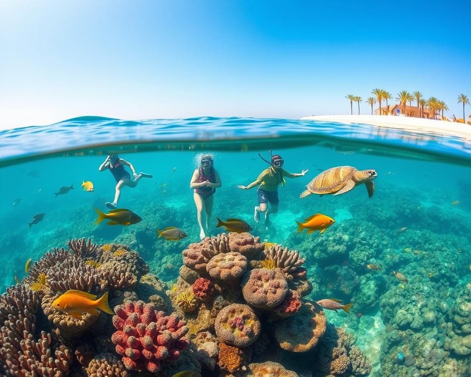 De beste plekken om te snorkelen in Egypte