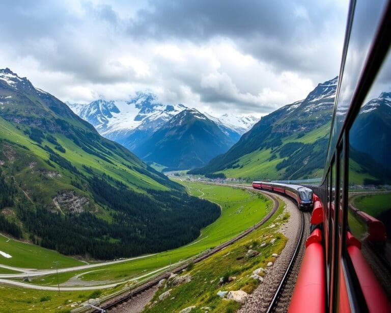 De mooiste treinreis: de Glacier Express