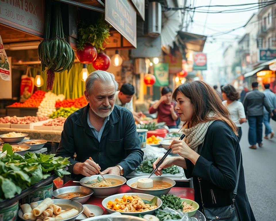 Eten als een local in Hanoi, Vietnam