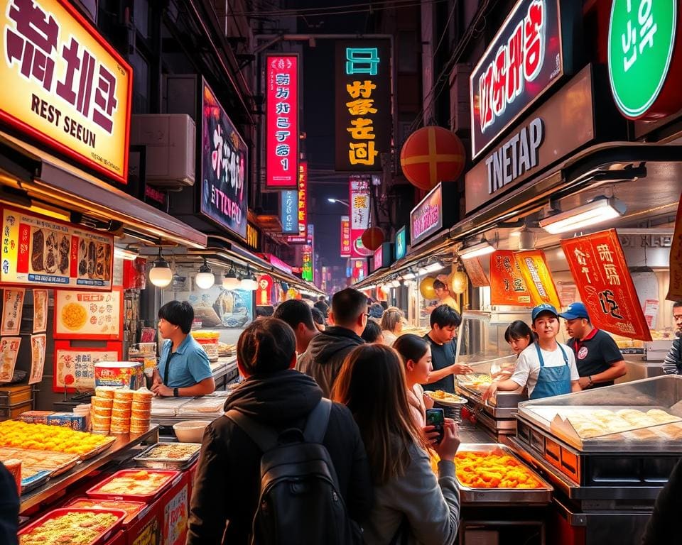 Het beste street food in Seoul, Zuid-Korea