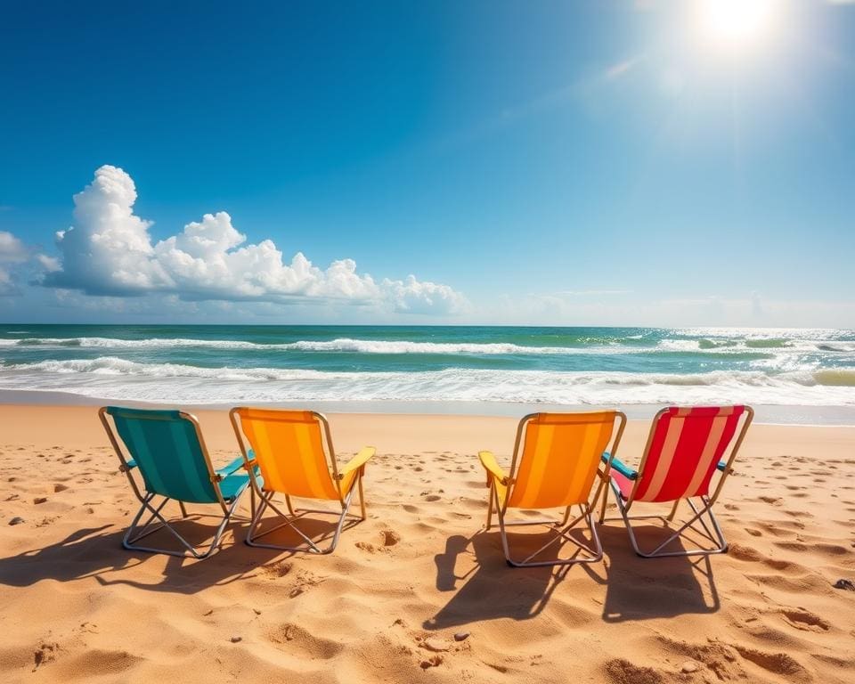 Inklapbare strandstoelen: Comfortabel relaxen in de zon