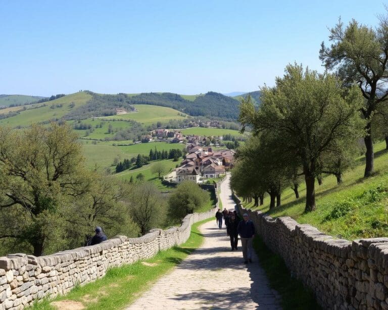 Wandel over de historische Camino de Santiago