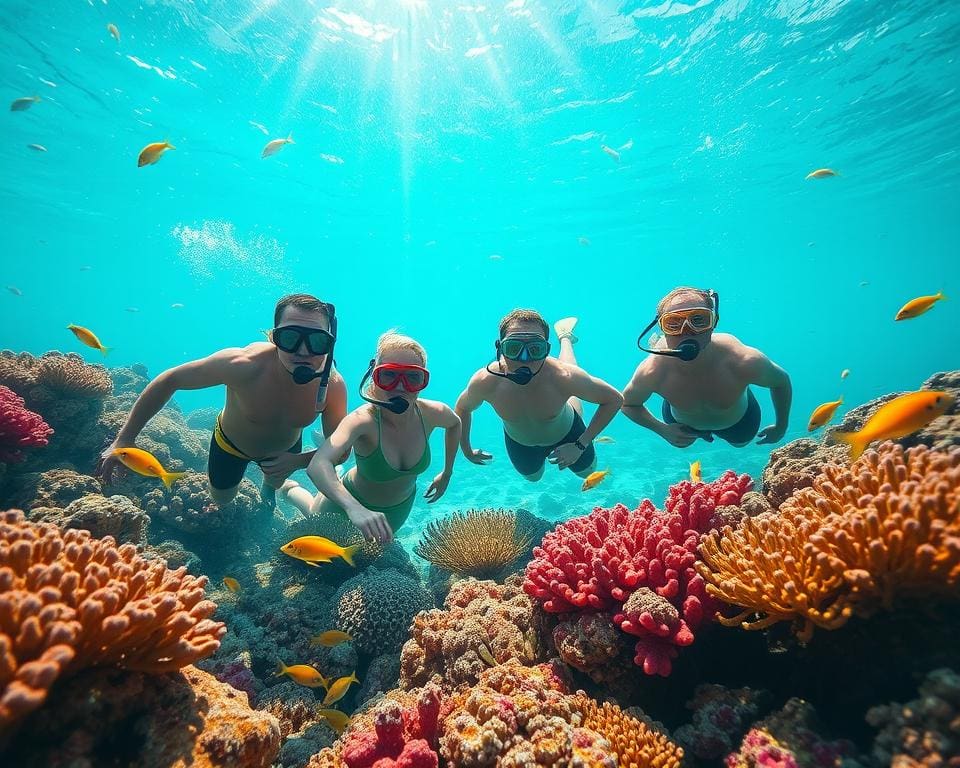 snorkelen in de Malediven