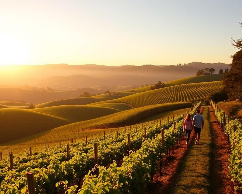 wandelen in Napa Valley