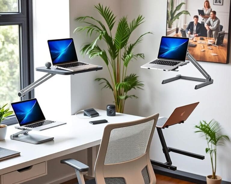 Laptopstandaards voor een ergonomische werkhouding