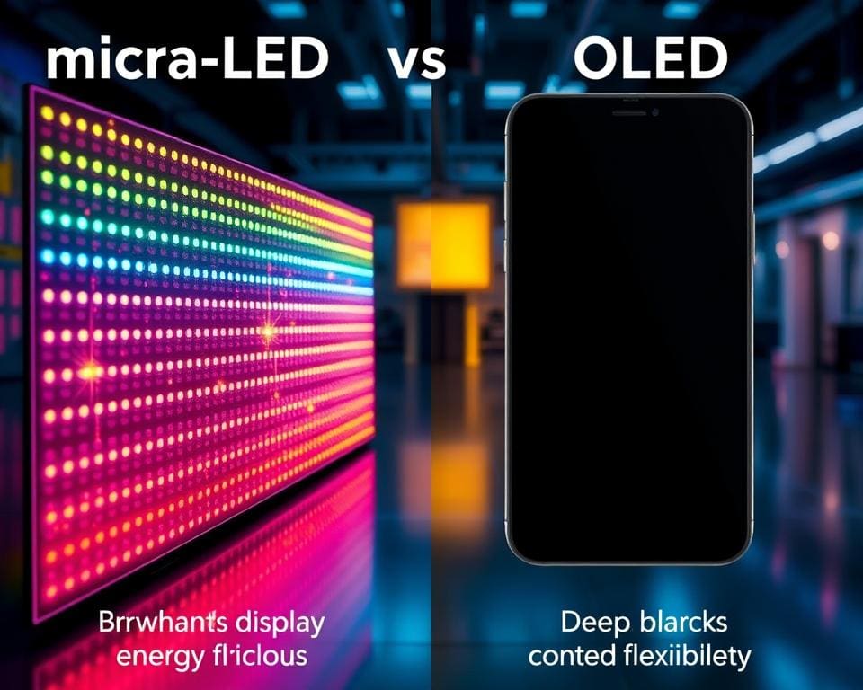 micro-LED vs OLED