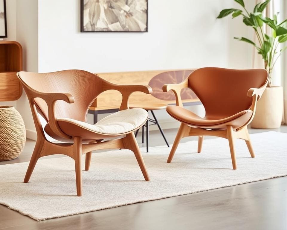 unieke stoelen van Gubi