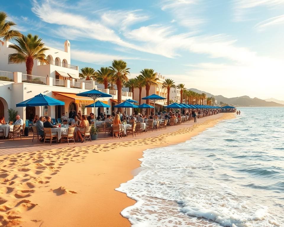 Wat zijn de mooiste eetlocaties aan zee in Marbella?