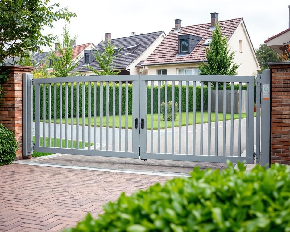 kostenbesparing draaipoort Waregem