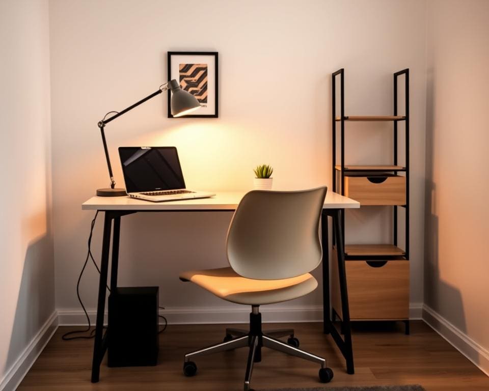 Hoe richt je een flexplek in met minimale ruimte?