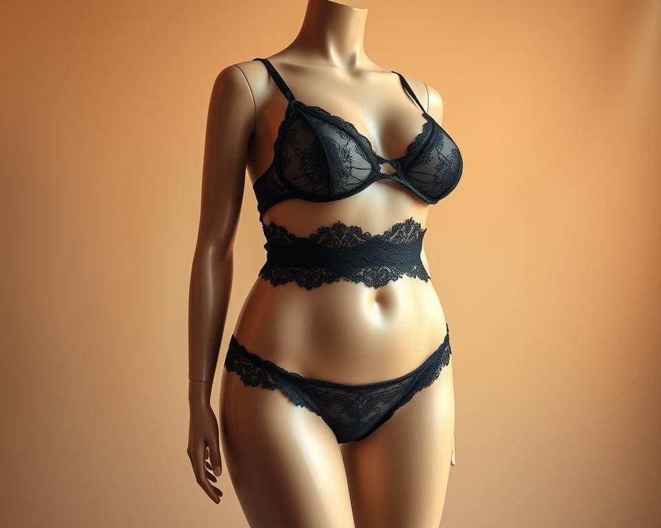 Plus size lingerie mannequin