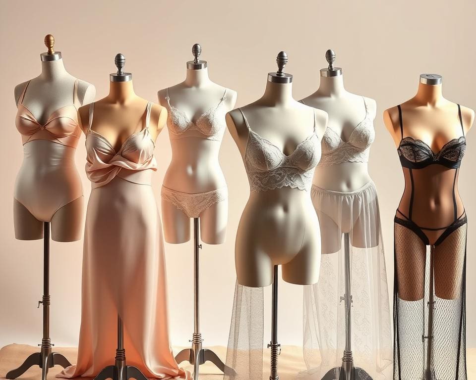 materialen lingerie mannequins
