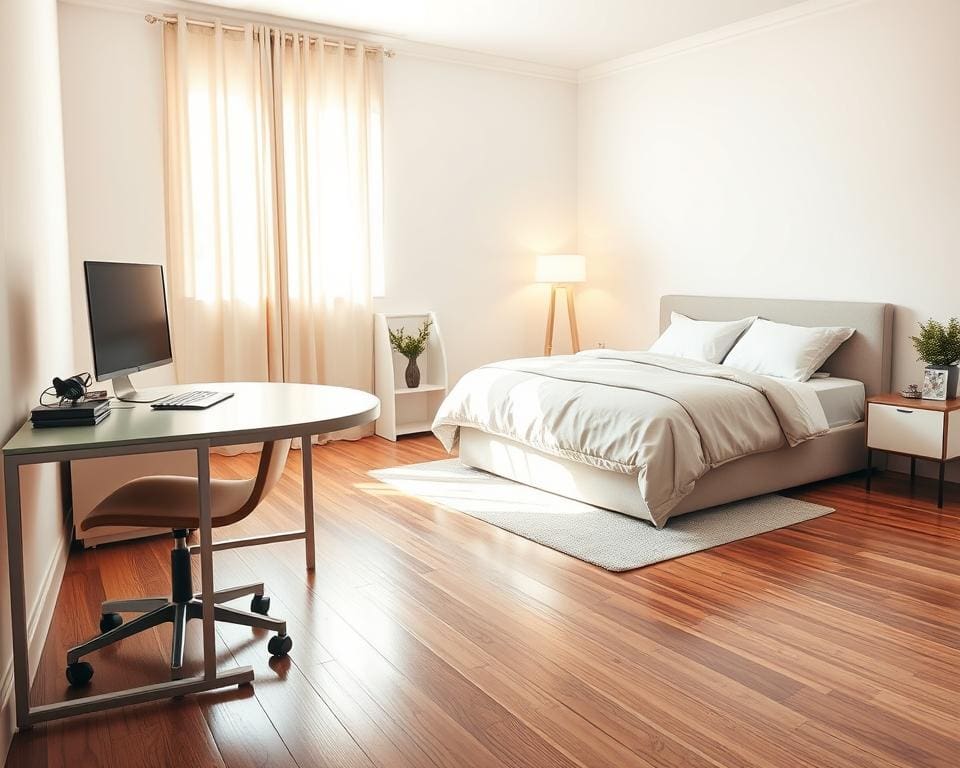 slaapkamer indeling