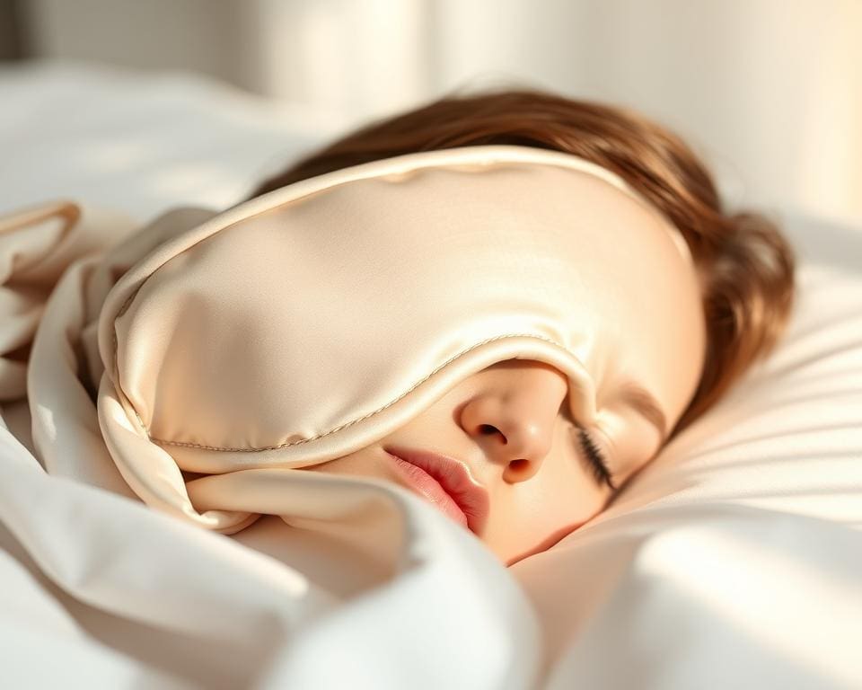 Huidvriendelijk slapen begint met een zijden slaapmasker