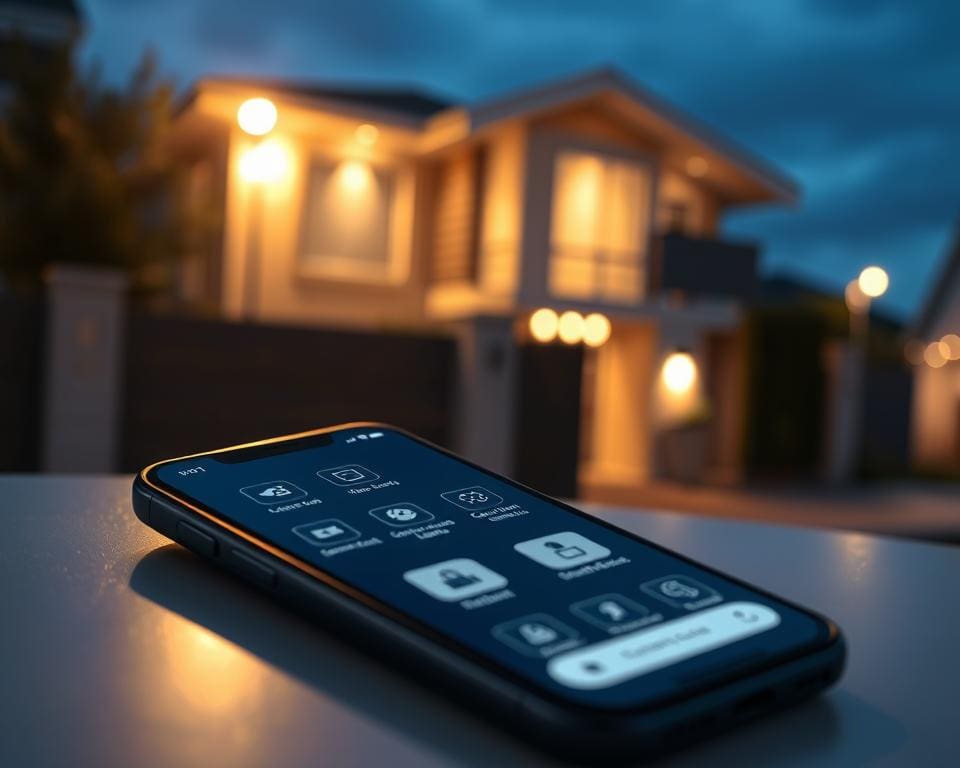 Huisbeveiliging app installeren