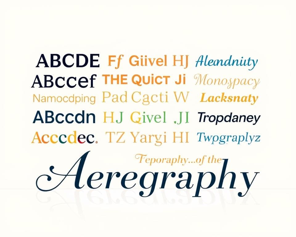 Tips voor het kiezen van het juiste lettertype