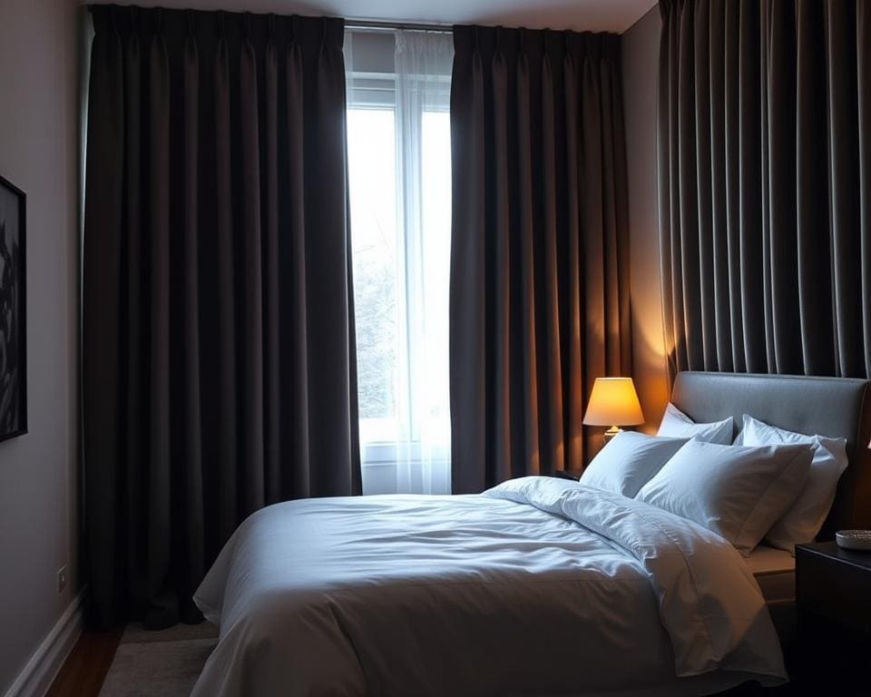 Verduisterende gordijnen voor optimale slaap