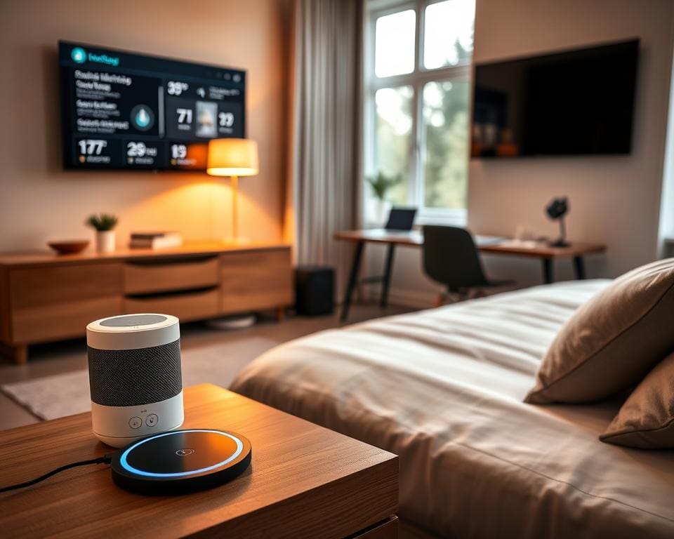 Wat zijn slimme gadgets voor de logeerkamer?