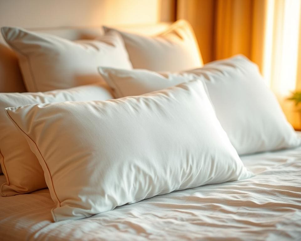 Zachte kussens voor ultiem comfort in bed