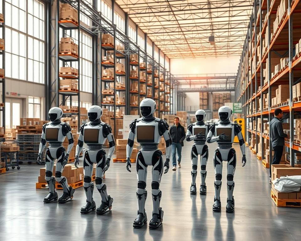 robots in de logistiek