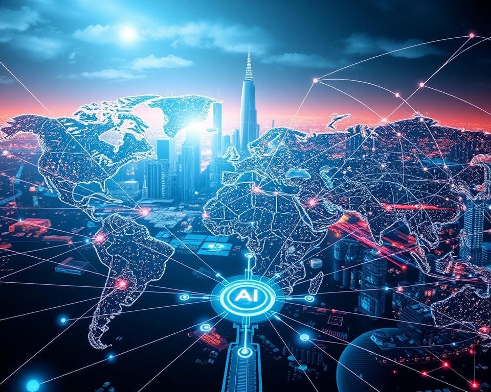 Hoeveel invloed heeft AI op de wereldhandel?
