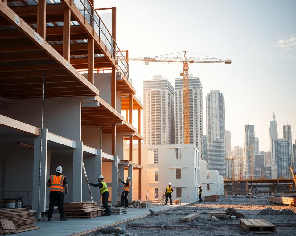 Wat zijn de voordelen van prefab bouwen met korte doorlooptijd?