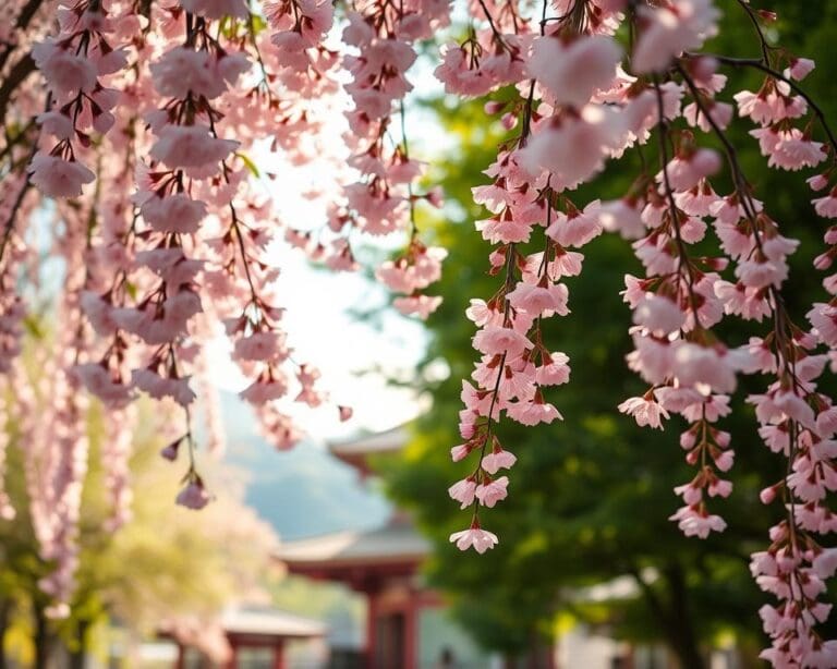 Welke plekken in Japan zijn indrukwekkend in de lente?