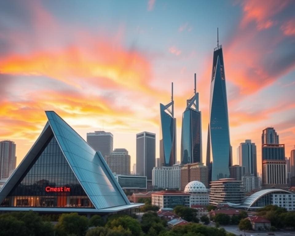 Welke steden verrassen met moderne architectuur?