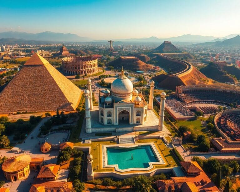 Welke wereldwonderen wil je ooit in het echt zien?