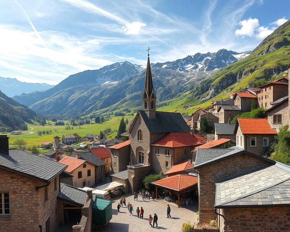 Hoe bezoek je de bergdorpen in Andorra?