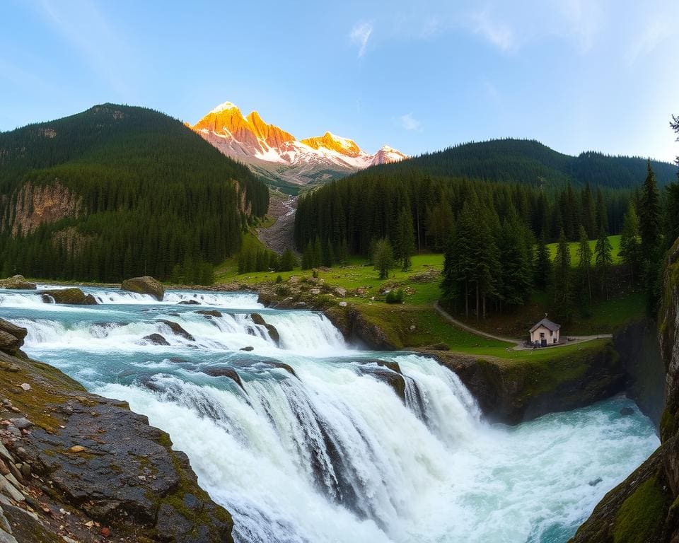 Hoe bezoek je de watervallen van Krimml het beste?