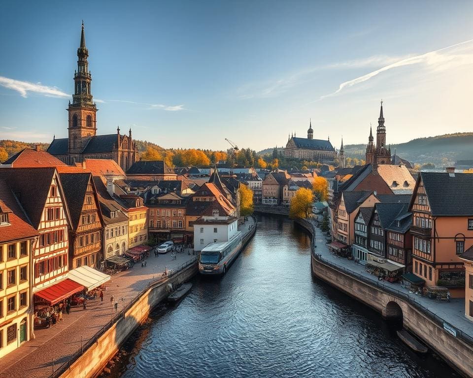 Hoe ontdek je historische steden in Duitsland?