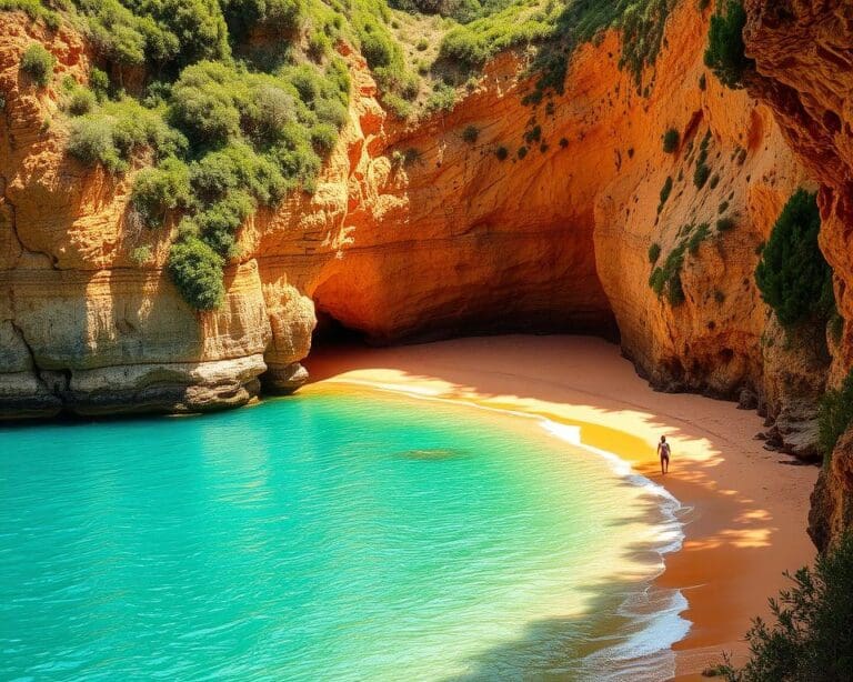 Hoe ontdek je verborgen strandjes aan de Algarve?
