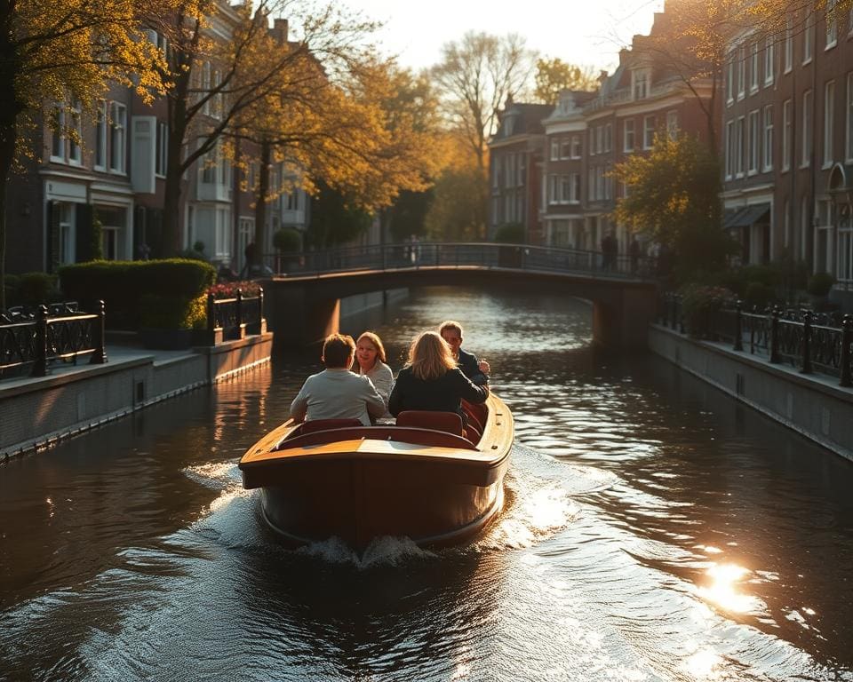 Hoe plan je een boottocht over de Amsterdamse grachten?