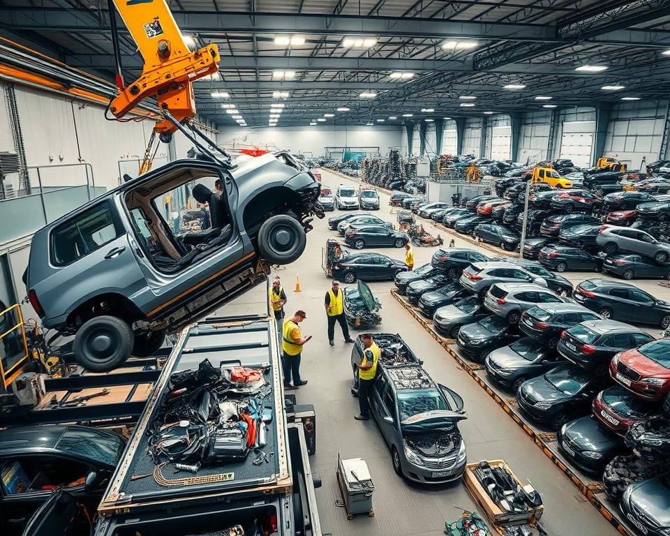 Hoe werkt een RDW erkende autosloop in Amersfoort?