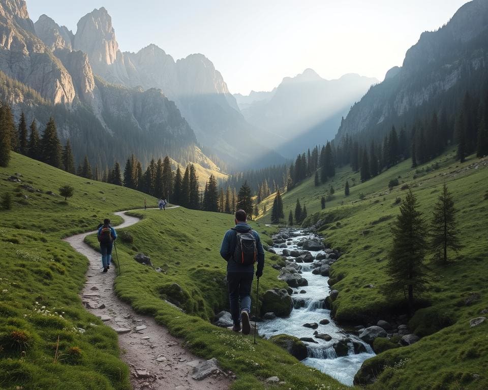 Wat maakt de Dolomieten ideaal voor rustige wandelaars?