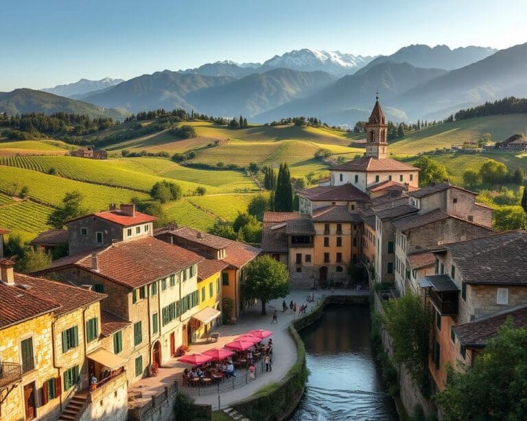 Wat zijn bijzondere wijndorpen in Noord-Italië?