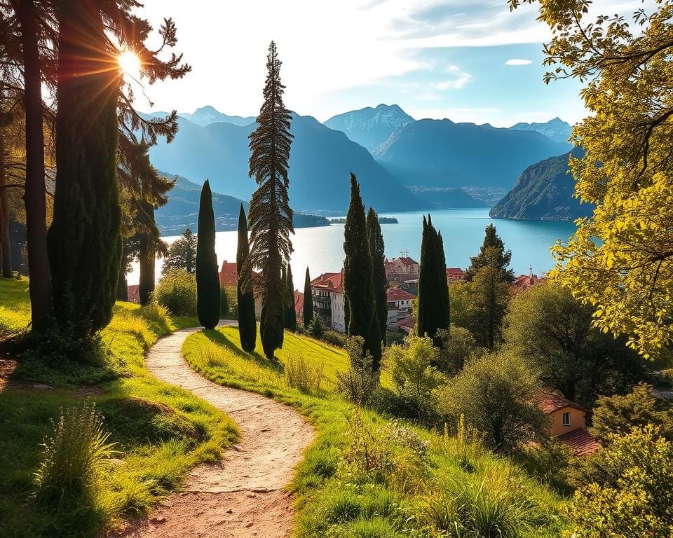 Wat zijn mooie wandelroutes rond het Gardameer?